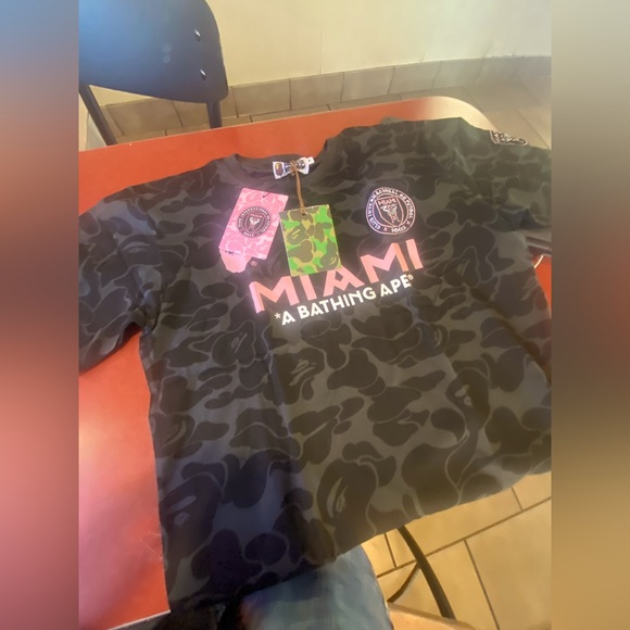Bape X Inter Miami Jersey